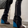 Athena Colorblock boots