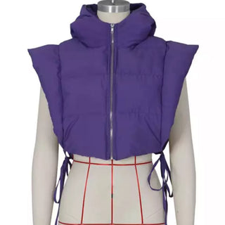 Madison Cropped Puffer Vest (see other colors)