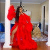 Red Tulle Robe