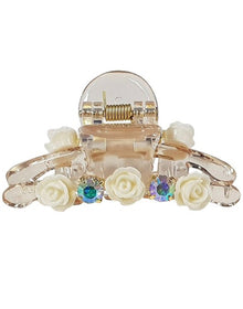  Hair Clip With Rosette Details - Everything Girls Like Boutique